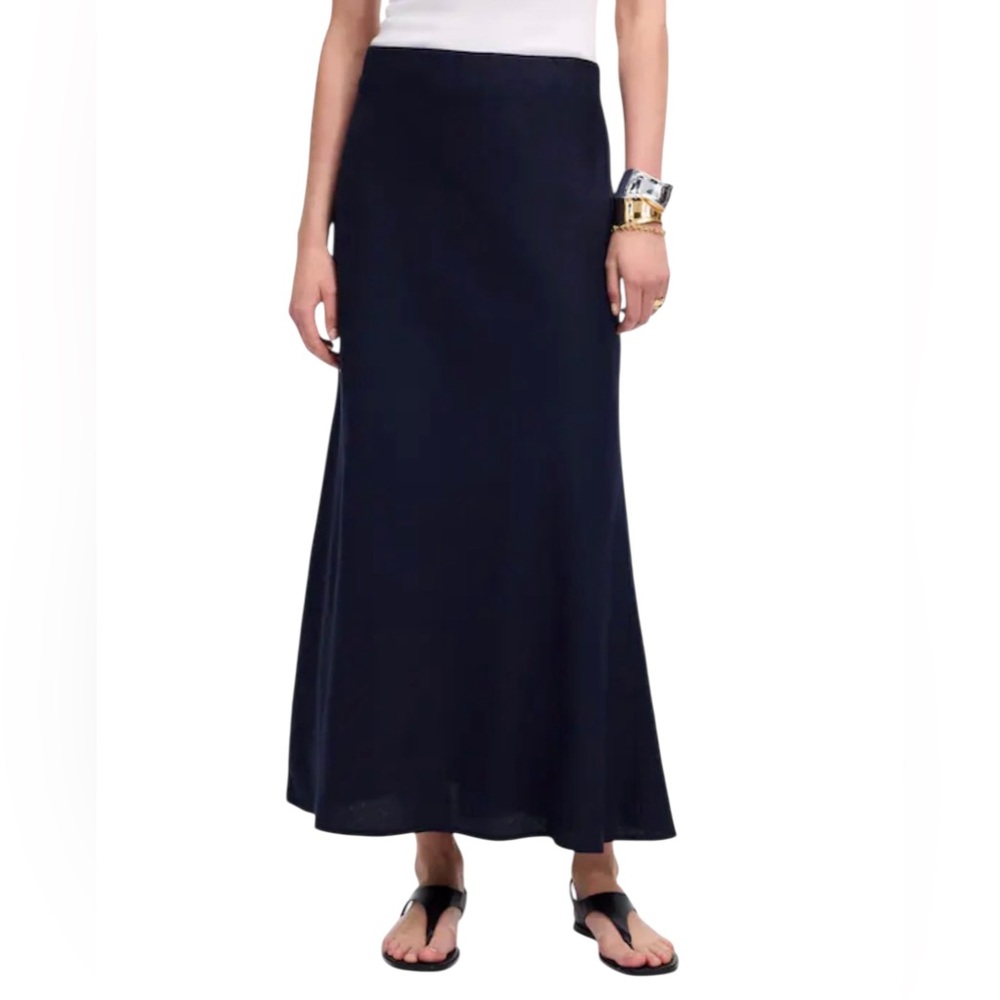 Madewell Navy Maxi Skirt